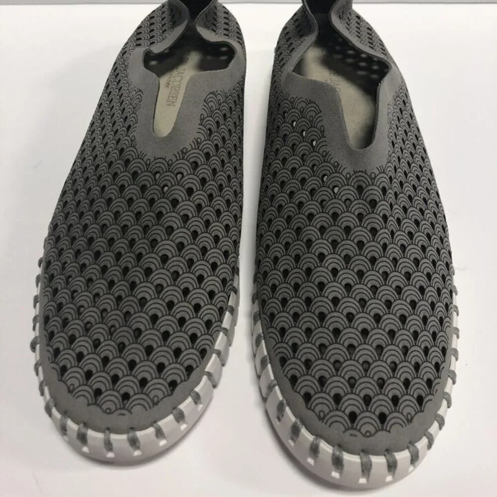 Ilse Jacobsen Women’s Tulip Slip-On Shoes Grey Size EU40 M US10